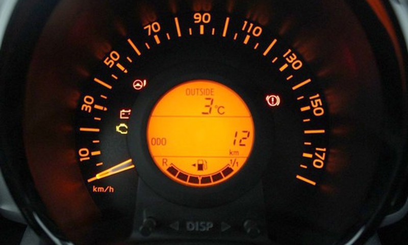 Dashboard Controlelampjes